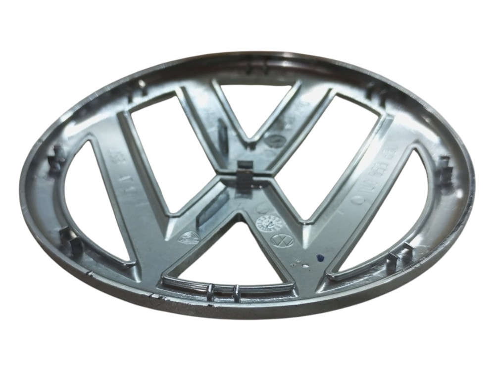 Emblema Tampa Traseira Gol G4 2005 2007 2009 Usado Vw Prata 5