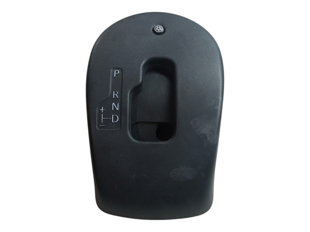 Moldura Alavanca Cambio Automatico Renault Logan 2008 2012  Preto 4