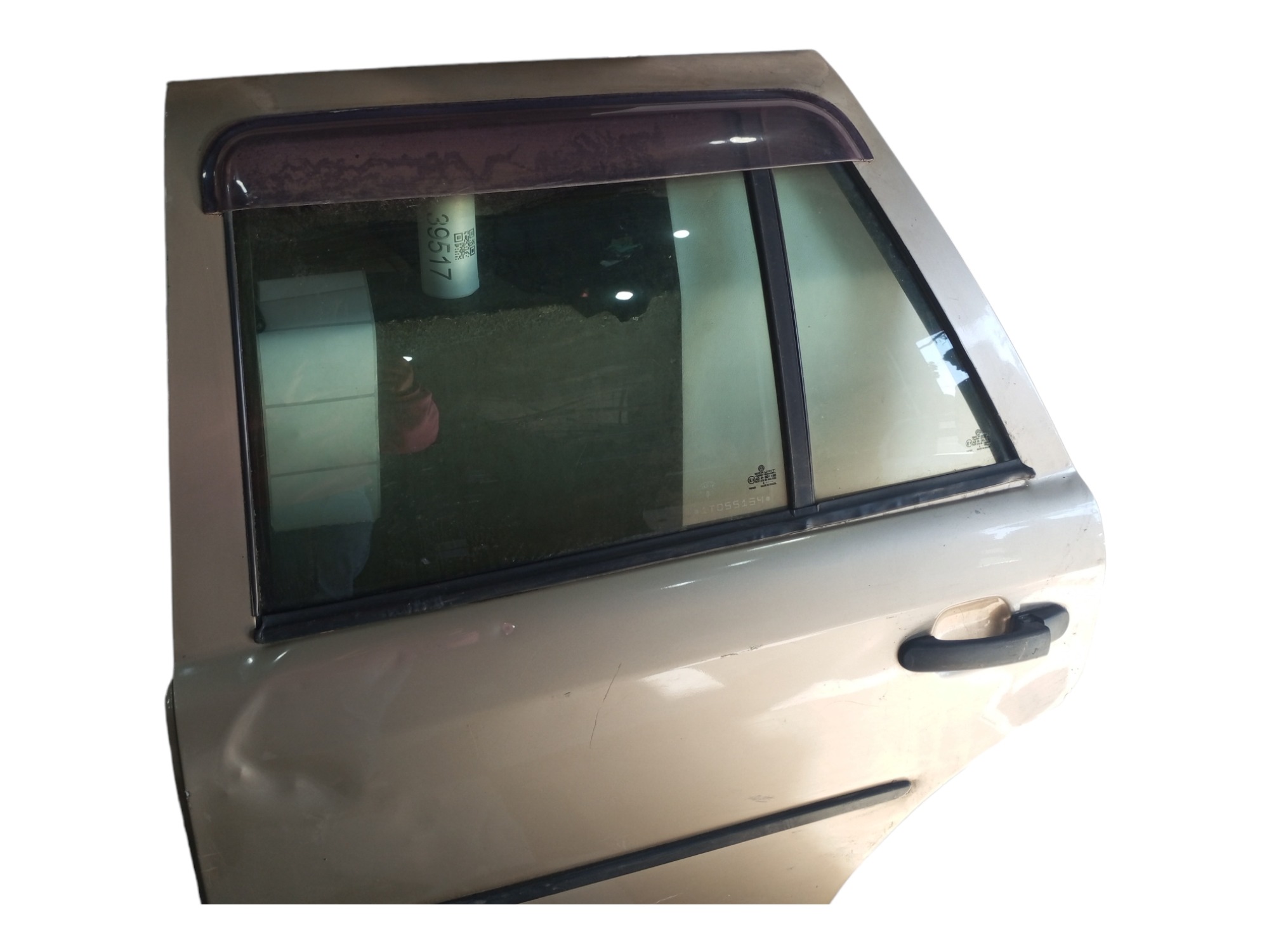 Porta Gol G3 G4 Parati 99 2002 2005 2007 Traseira Esquerda  Traseira Esquerda Bege 4