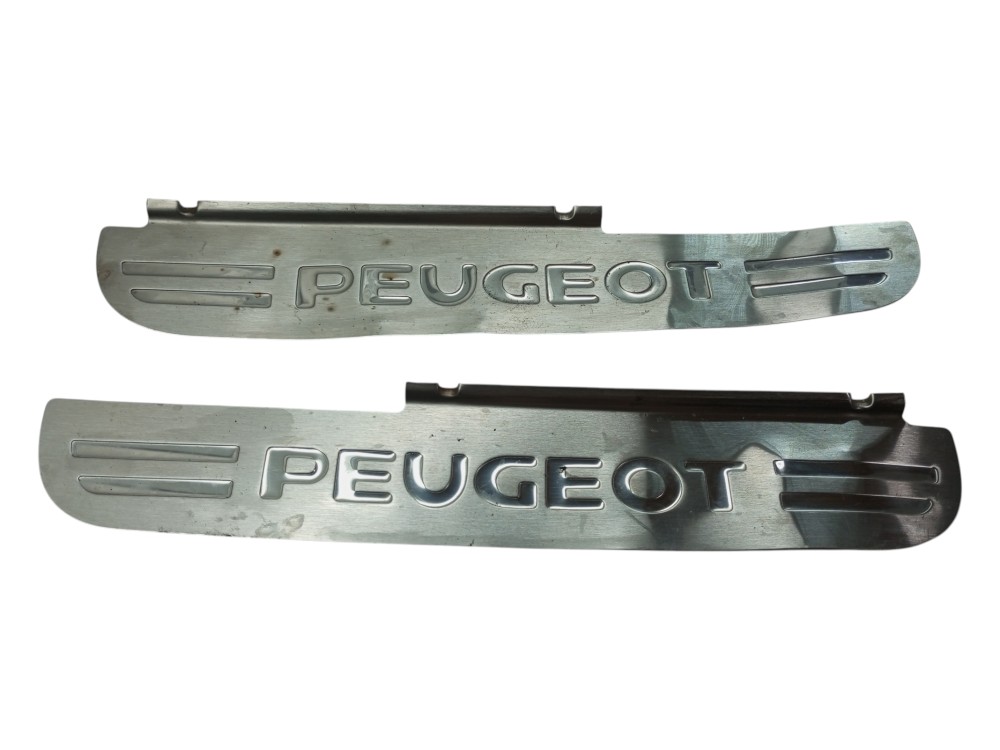 Soleira Porta Peugeot 407 2005 2010 Par Dianteiro Usado 5