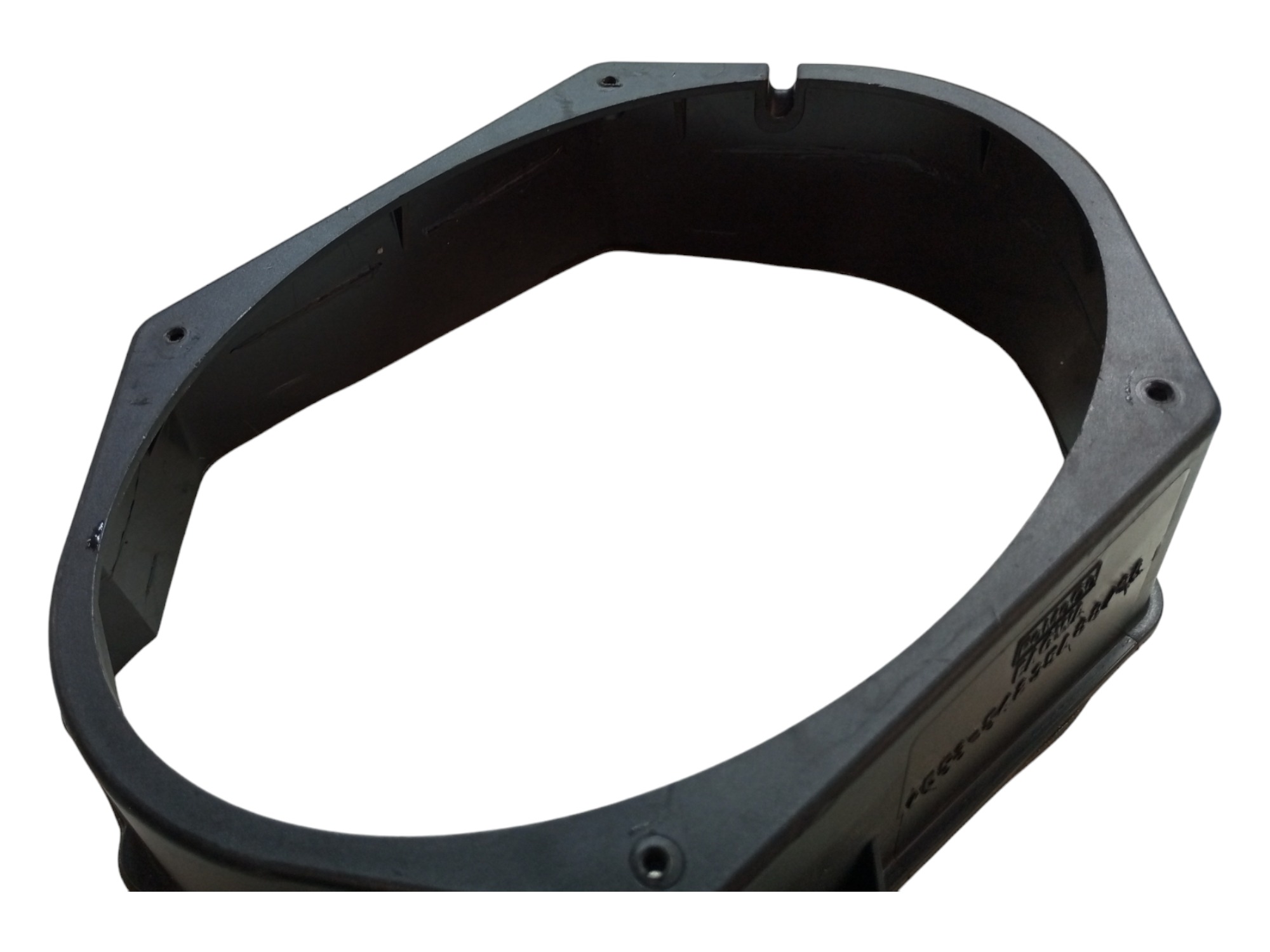 Moldura Alto Falante Fusion 2006 2007 2008 Traseira Esquerda Preto 2