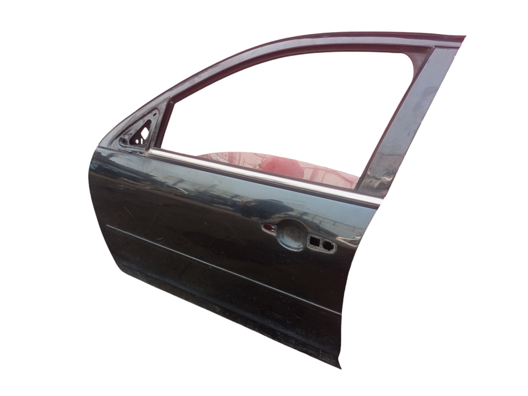 Porta Ford Fusion 2007 2008 2009 Dianteira Lado Esquerdo Dianteira Esquerda Preto 5