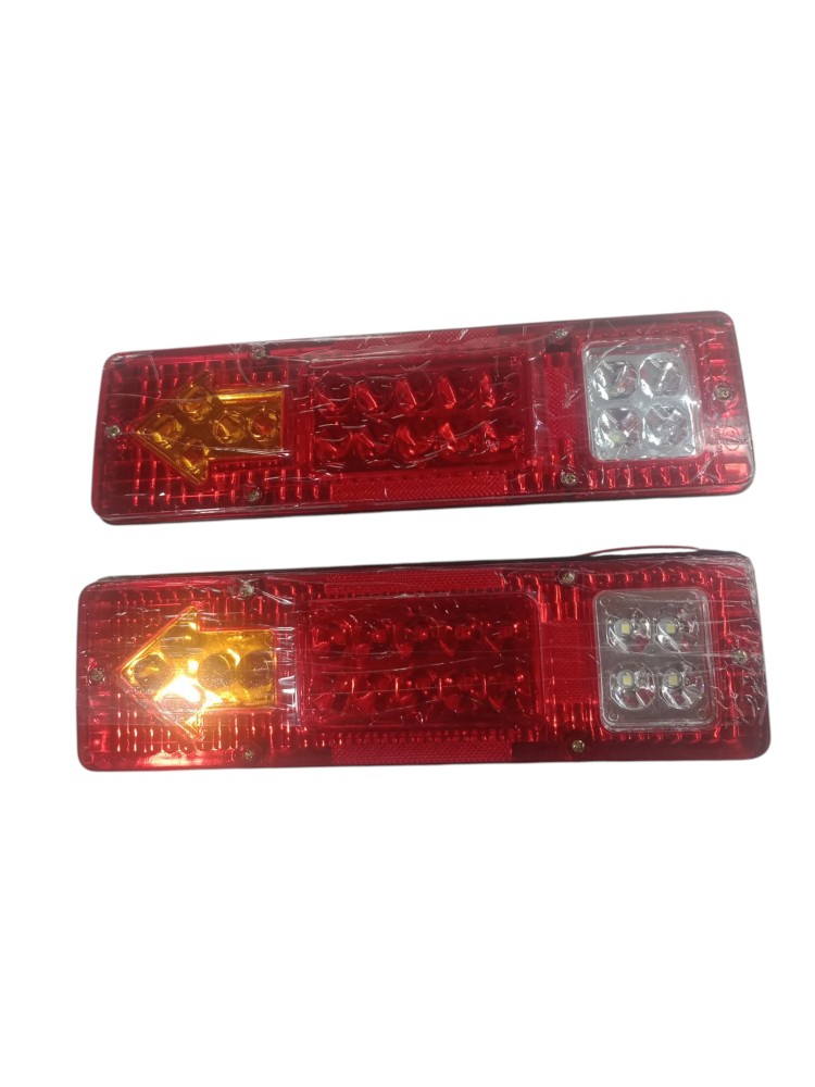 Par Laterna Led Caminhao Hr 1113 2013 Traseira Direito Vermelho