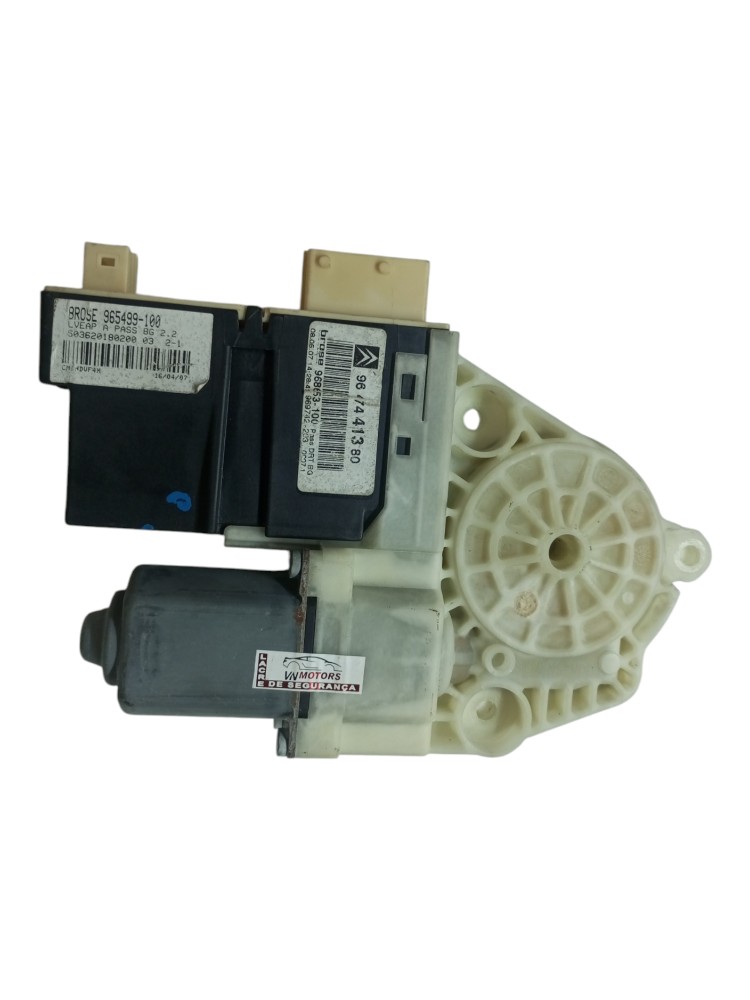 Motor Vidro Eletrico Citroen C4 Dianteiro Direito 2008 2012