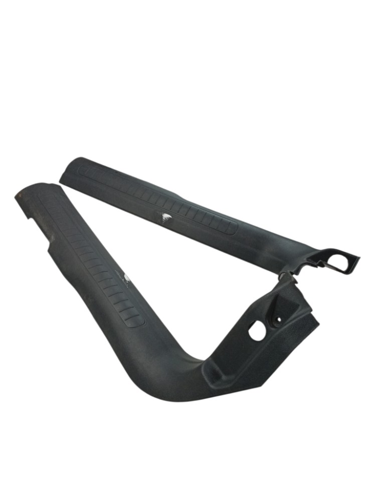 Par Soleira Porta Dianteira Fiat Stilo 2003 2005 2010 2011 Preto 1