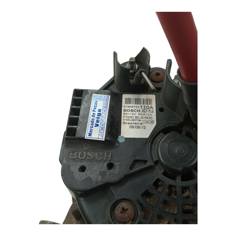 Alternador 110a Fiat Strada Uno Siena Fiorino 1.4 Fire 08 16 7