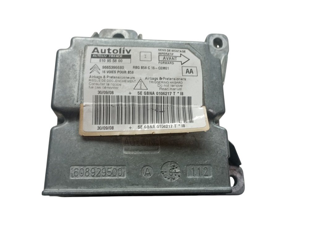Modulo Central Citroen C4 Picasso 2010 2012 2014 Usado 4