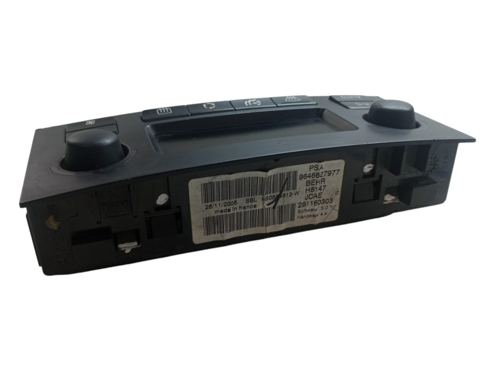Comando Ar Condicionado Digital Citroen C4 Pallas 2008 2012 2