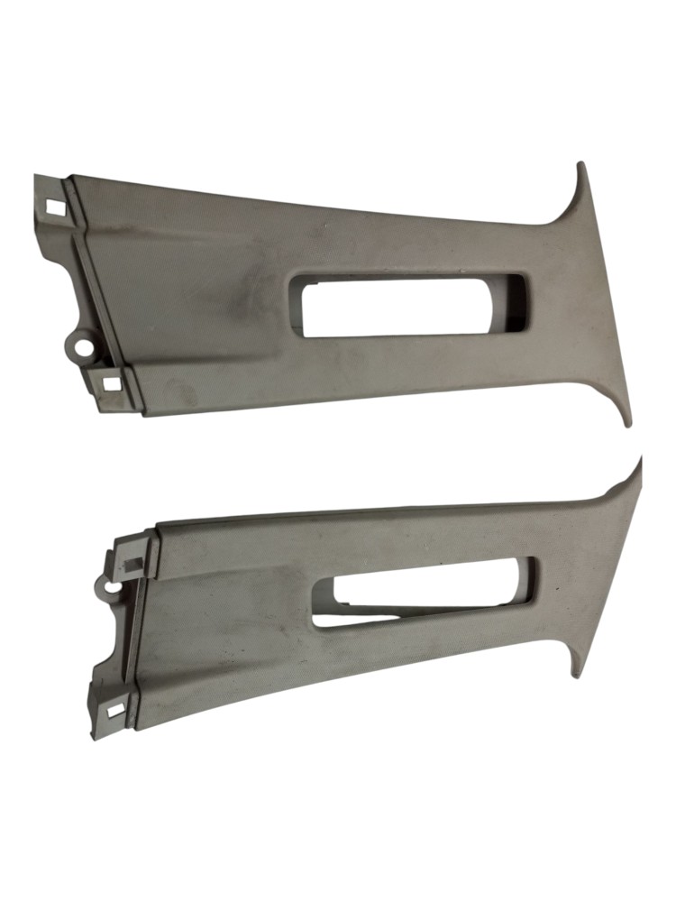 Moldura Acabamento Coluna Cinto Ford New Fiesta 2007 Par 1