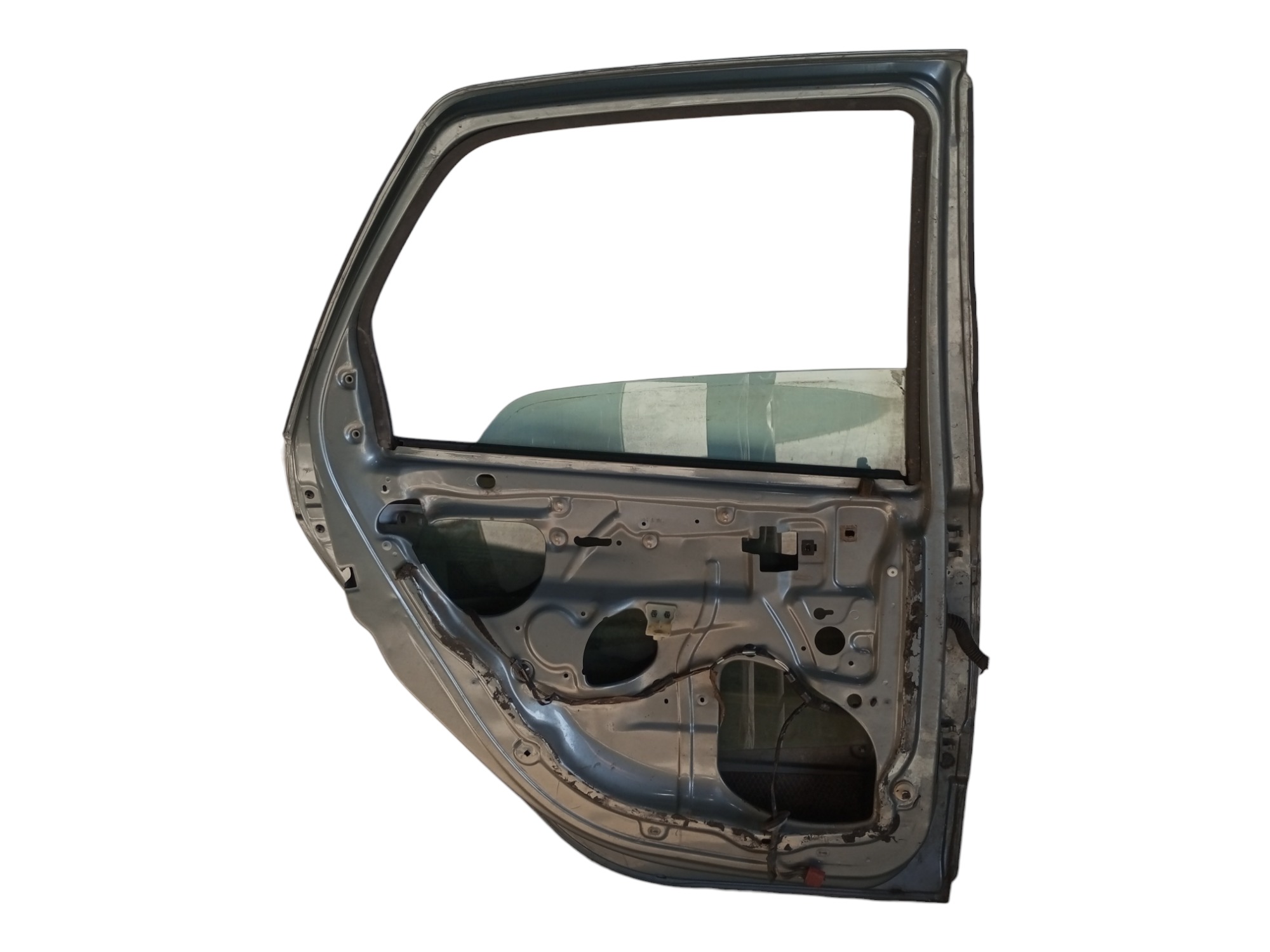 Porta Scenic 99 2000 2001 2002 2005 2008 Traseira Esquerda  Traseira Esquerda Prata 9