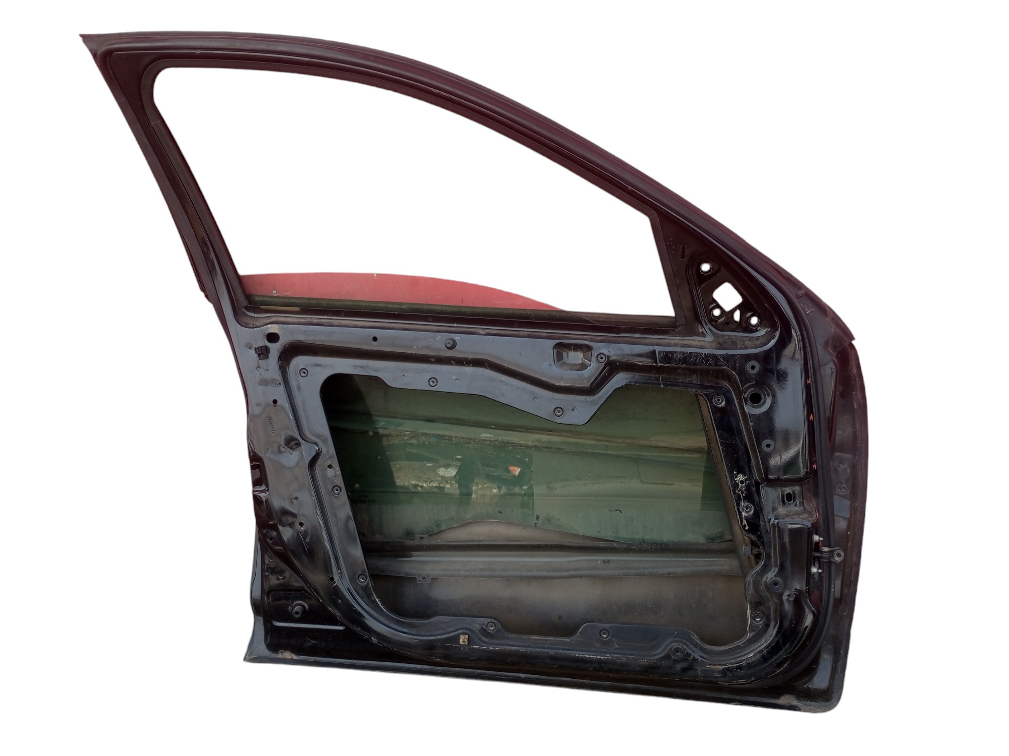 Porta Ford Fusion 2007 2008 2009 Dianteira Lado Esquerdo Dianteira Esquerda Preto 2