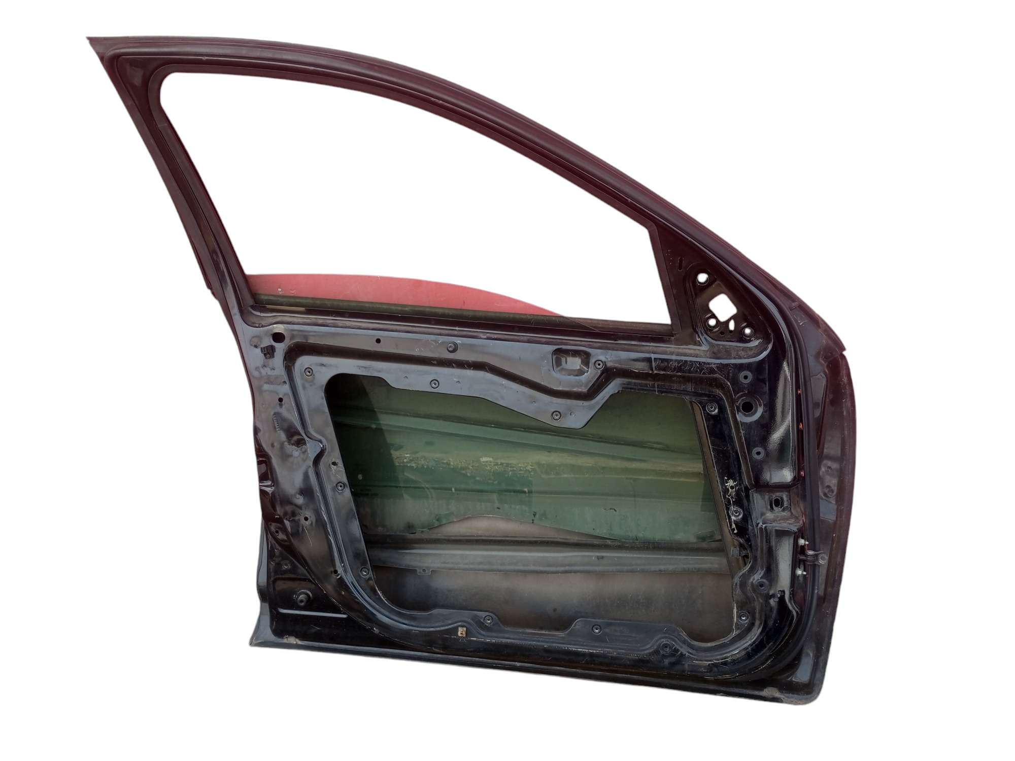 Porta Ford Fusion 2007 2008 2009 Dianteira Lado Esquerdo Dianteira Esquerda Preto 6