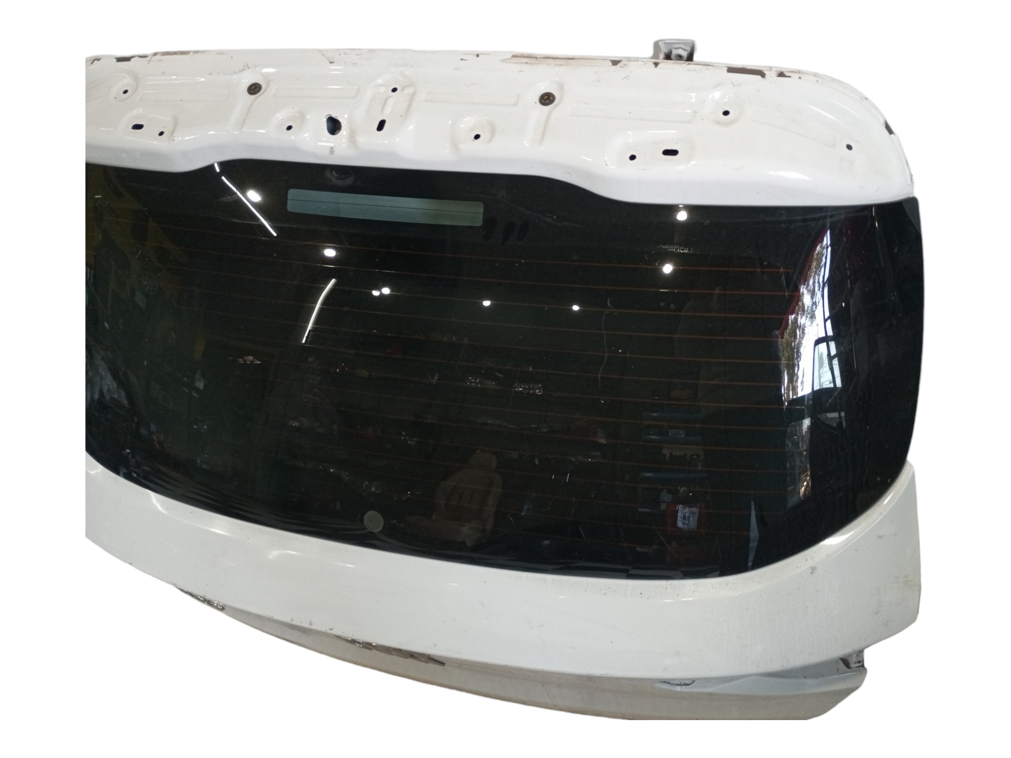 Tampao Tampa Traseira Fiat Argo Drive 2019 2020 2021 2023 Branco 9