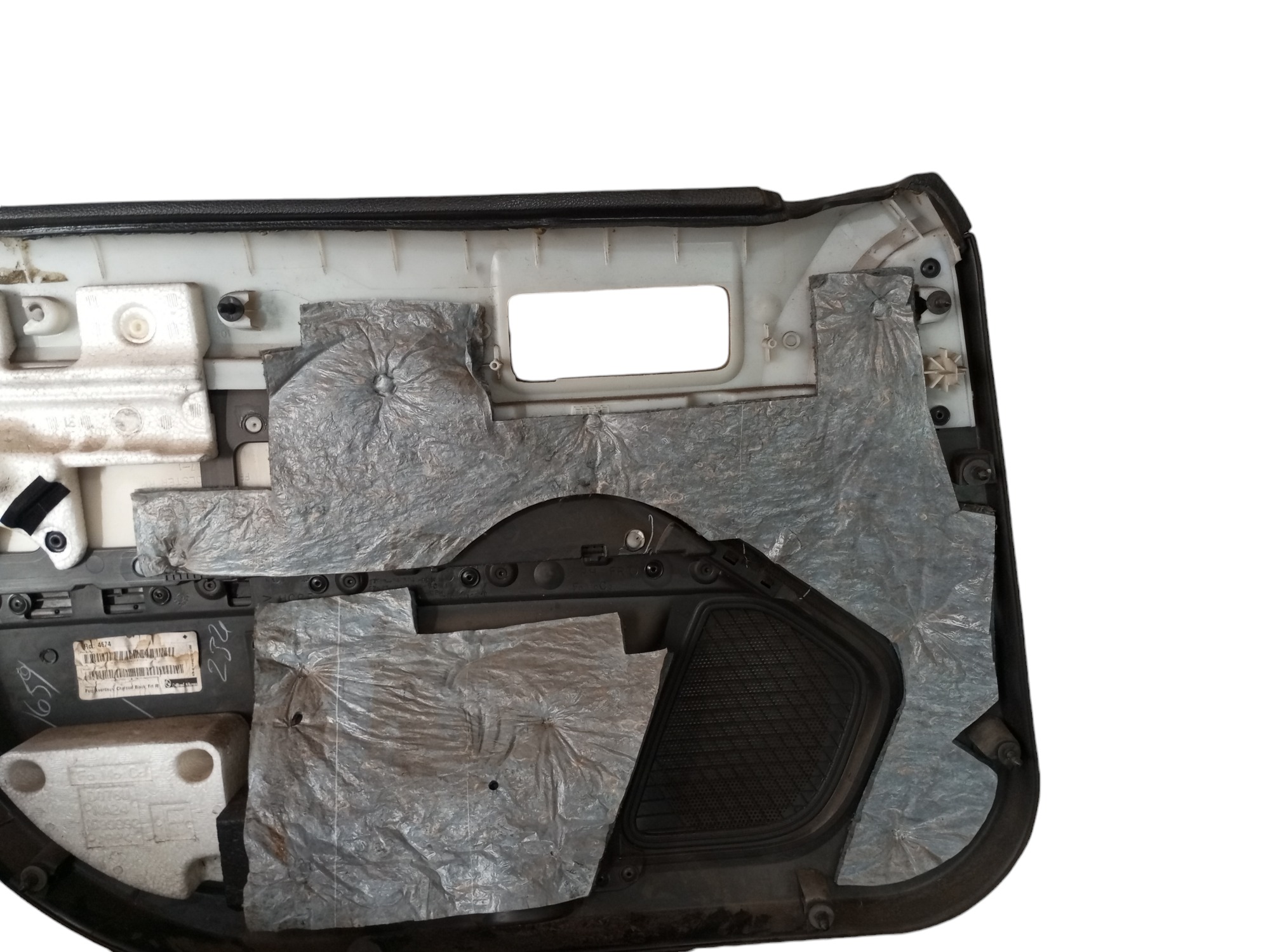 Forro Porta Ford Fusion 2007 2008 2009 Dianteiro Direito Preto 4