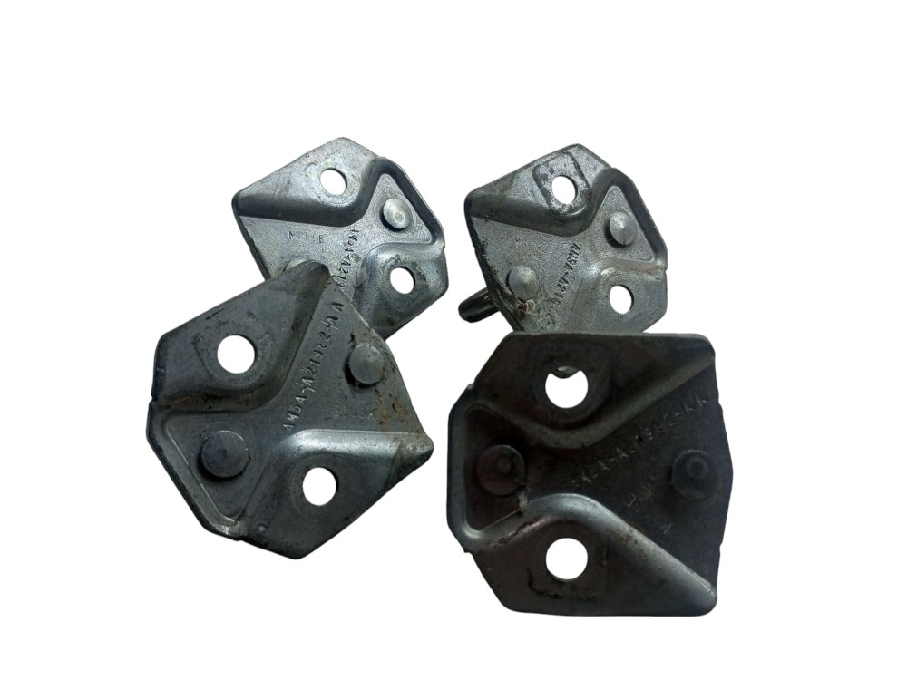 Batente Porta Fechadura New Fiesta 2007 2014 Jogo 4 Pcs 4