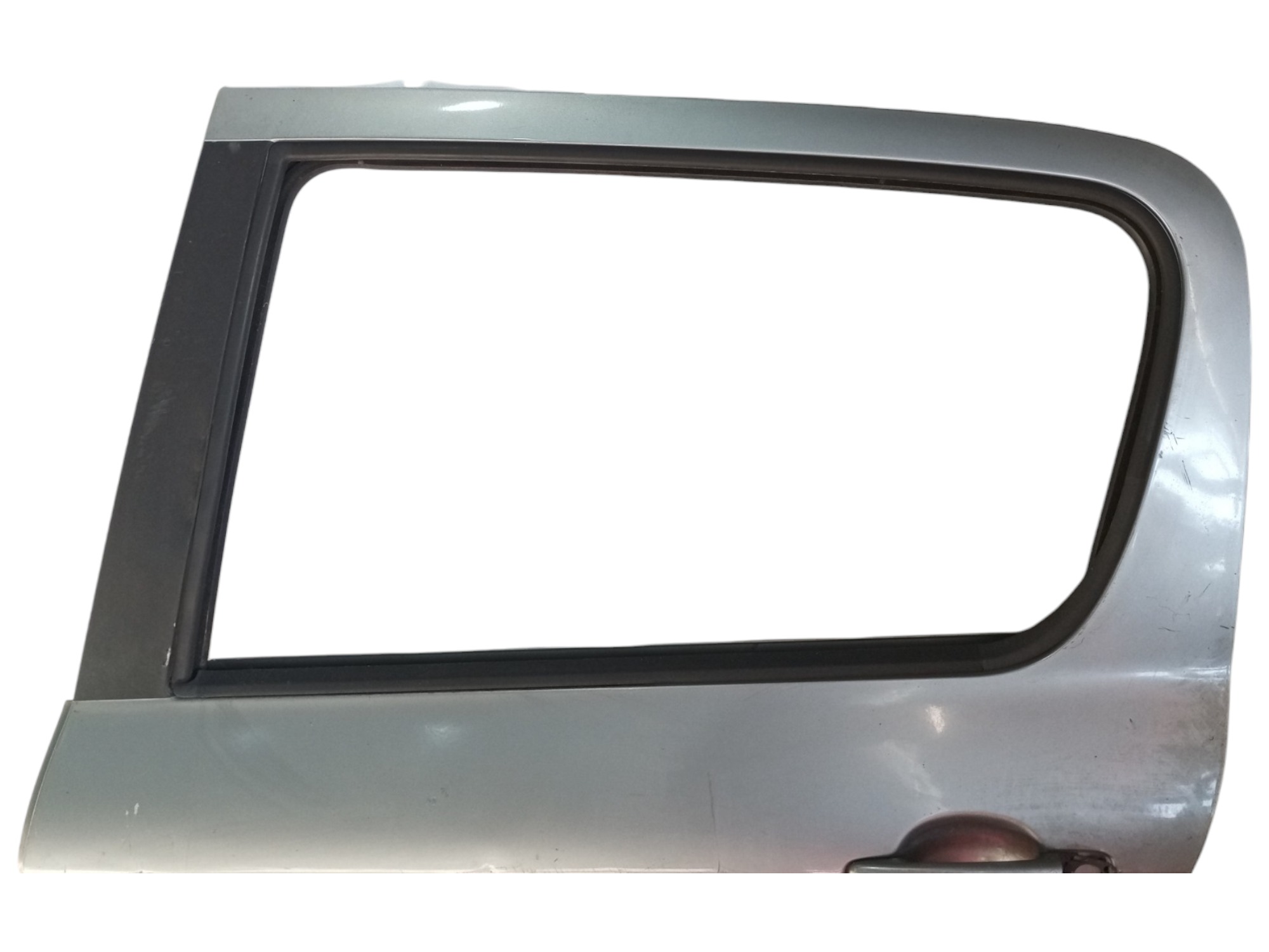 Porta Peugeot 307 2003 2006 2009 2012 Traseira Esquerda  Traseira Esquerda Prata 2