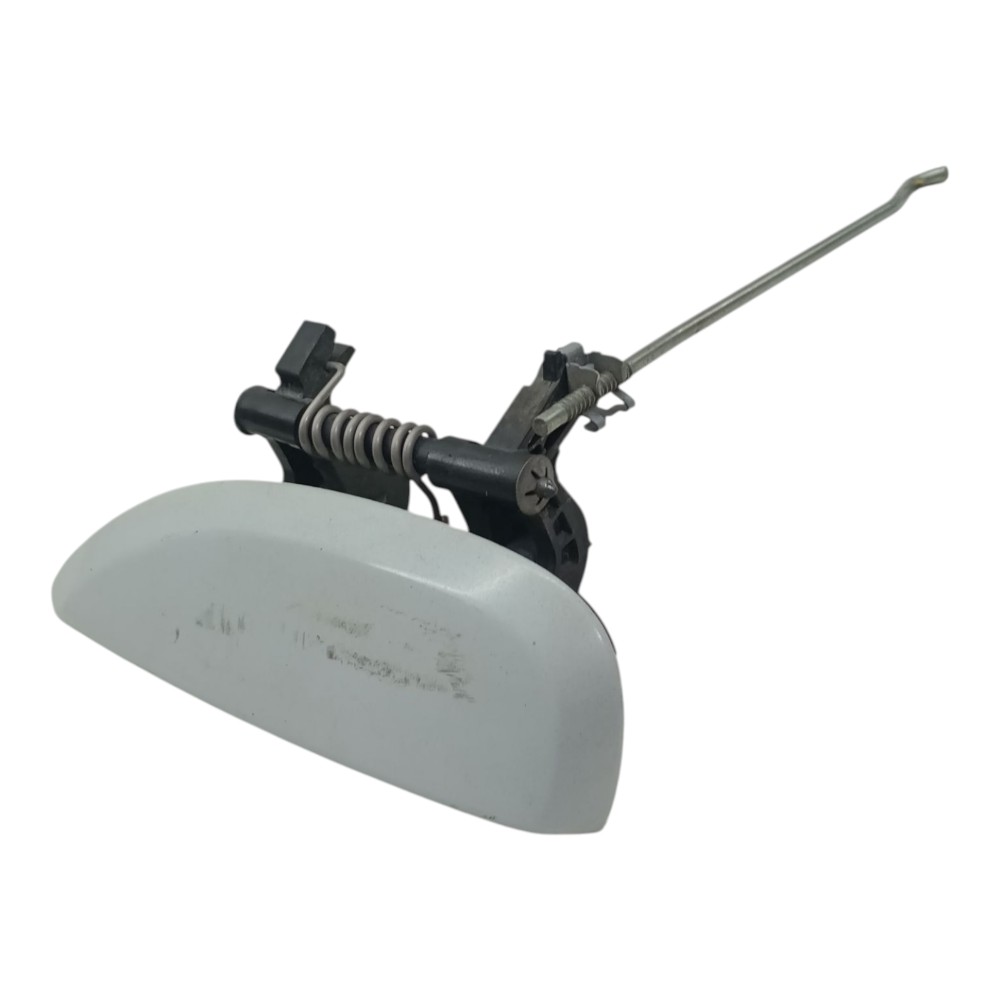 Macaneta Externa Sandero Logan 2015 2020 Traseira Esquerda Branco 4