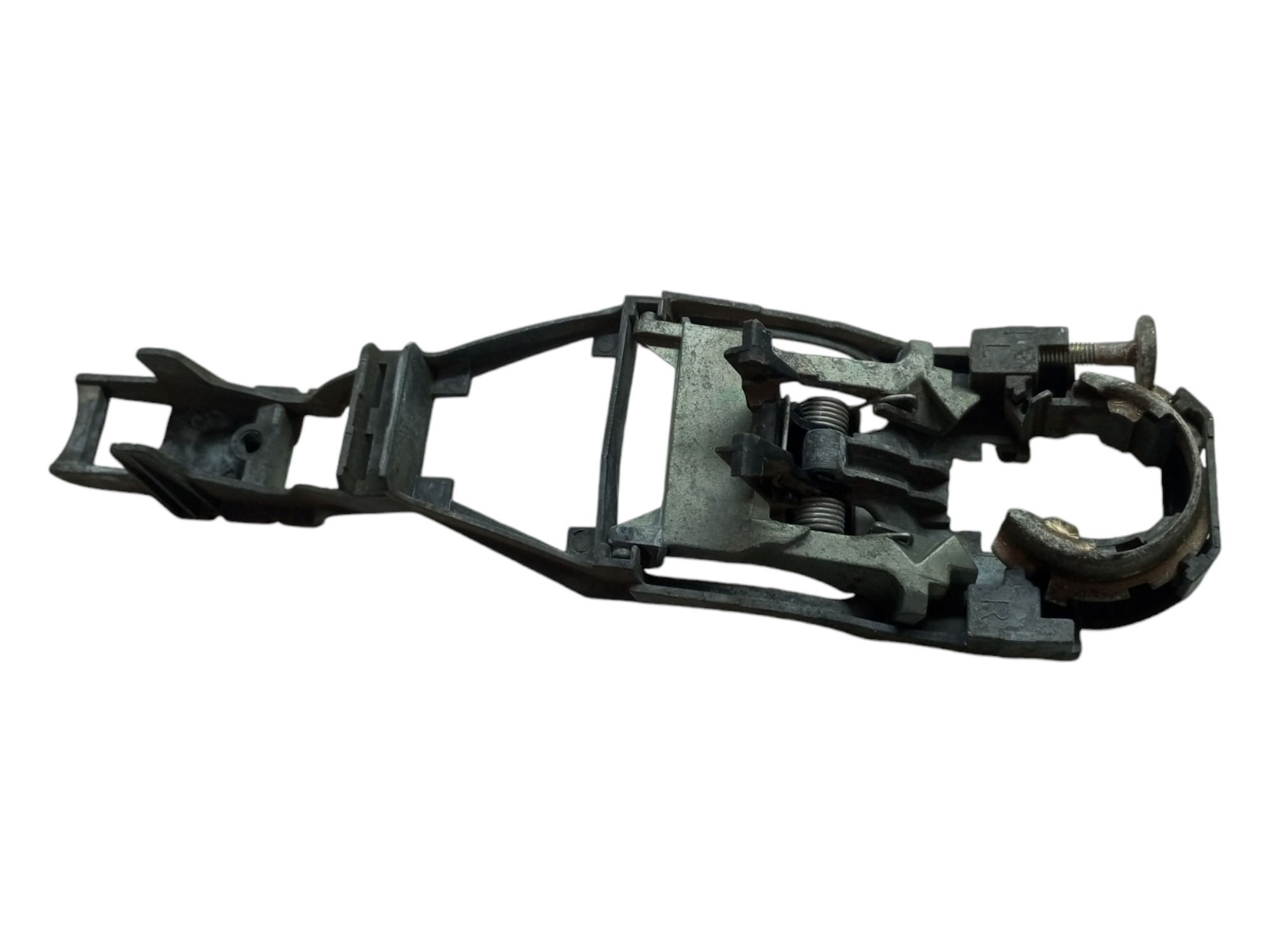 Suporte Macaneta Externa Fox 2004 2009 Traseira Esquerda  Prata Traseira 2