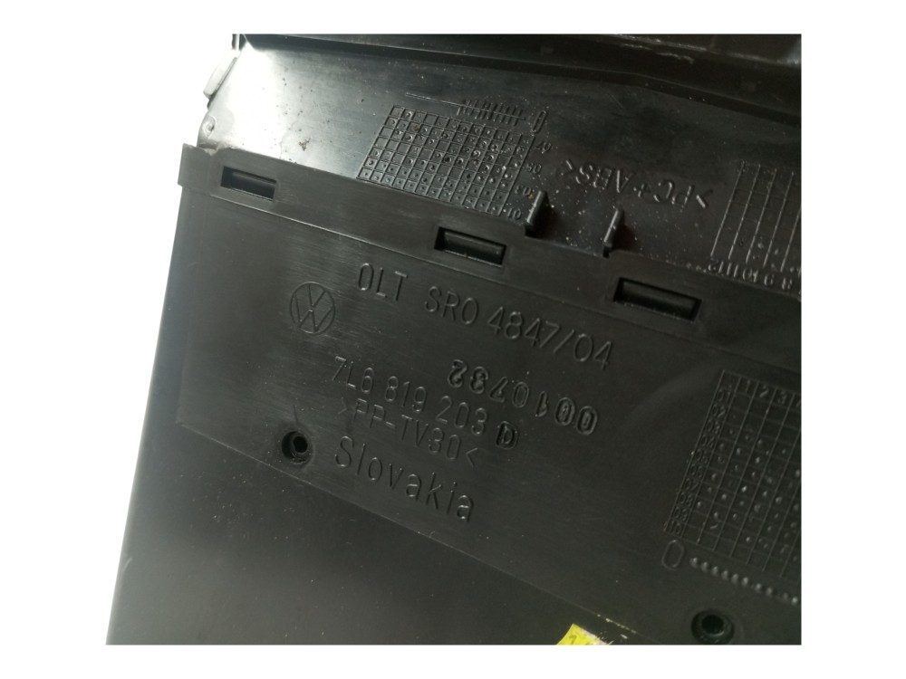 Comando Ar Condicionado Vw Touareg 2008 2010 Traseiro Usado 6