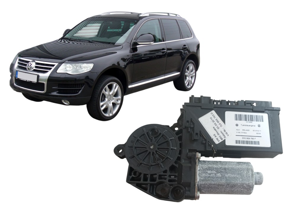 Motor Maquina Vidro Touareg 2005 2010 2015 Traseiro Esquerdo