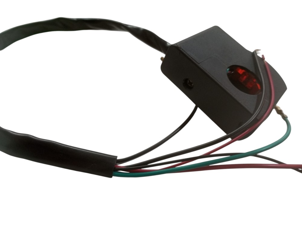 Interruptor Liga Desliga Carregador Usb Led Vermelho Vermelho 5