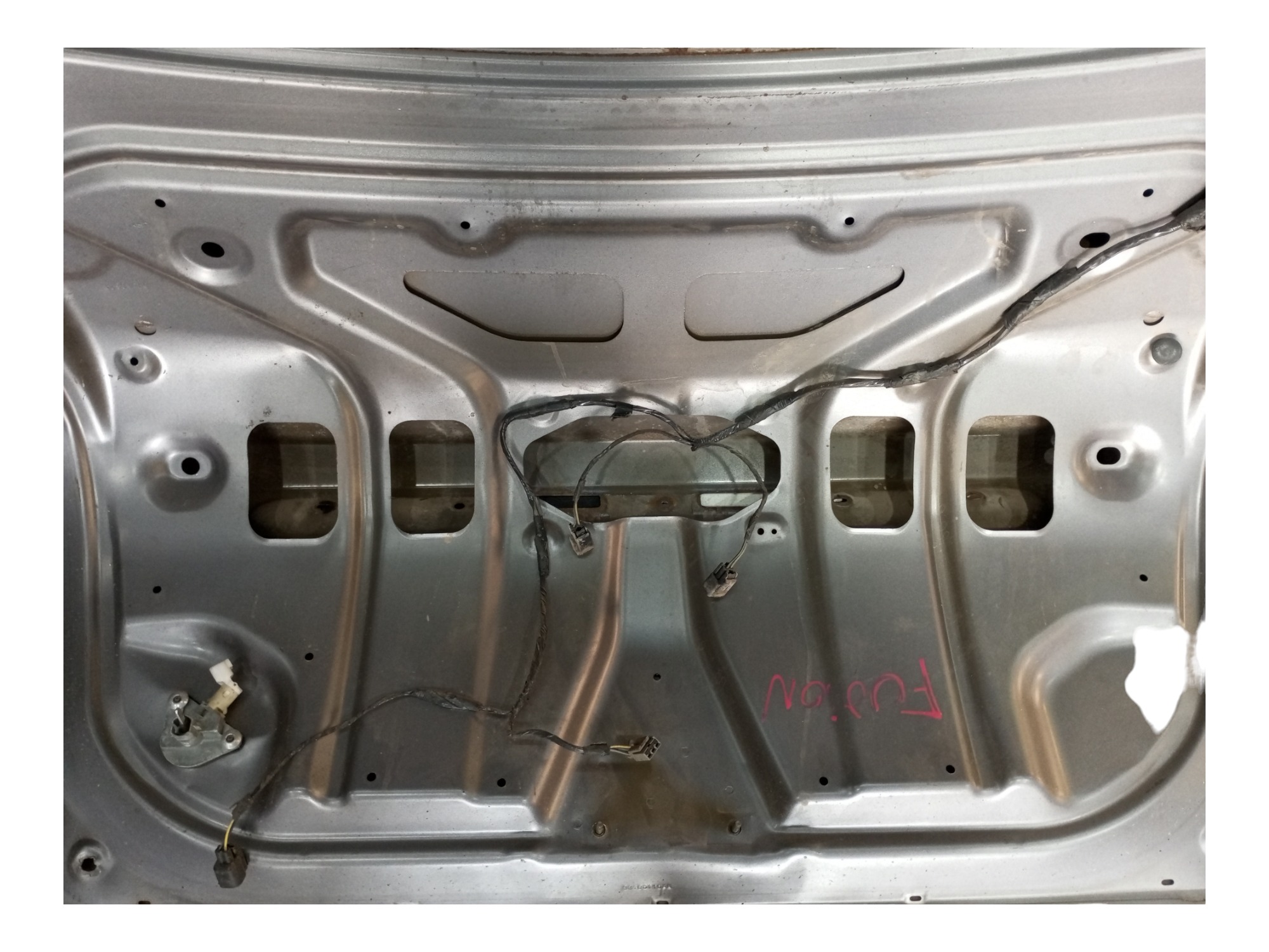 Tampao Tampa Traseira Fusion 2007 2008 2009 Porta Malas Ford Cinza 2