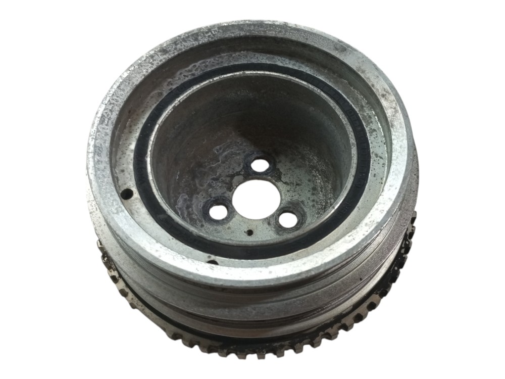 Polia virabrequim Fiat grand siena 2012 2015 2020 usado 3