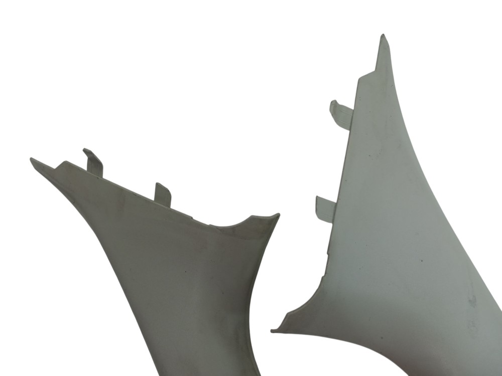 Moldura Interna Coluna Parabrisa Sentra 2007 2010 2013 Par Cinza 4