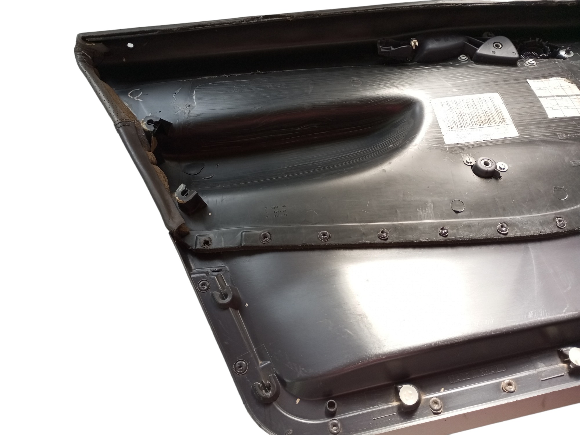 Forro Porta Mercedes A160 98 99 2000 2001 Dianteiro Direito Preto 5
