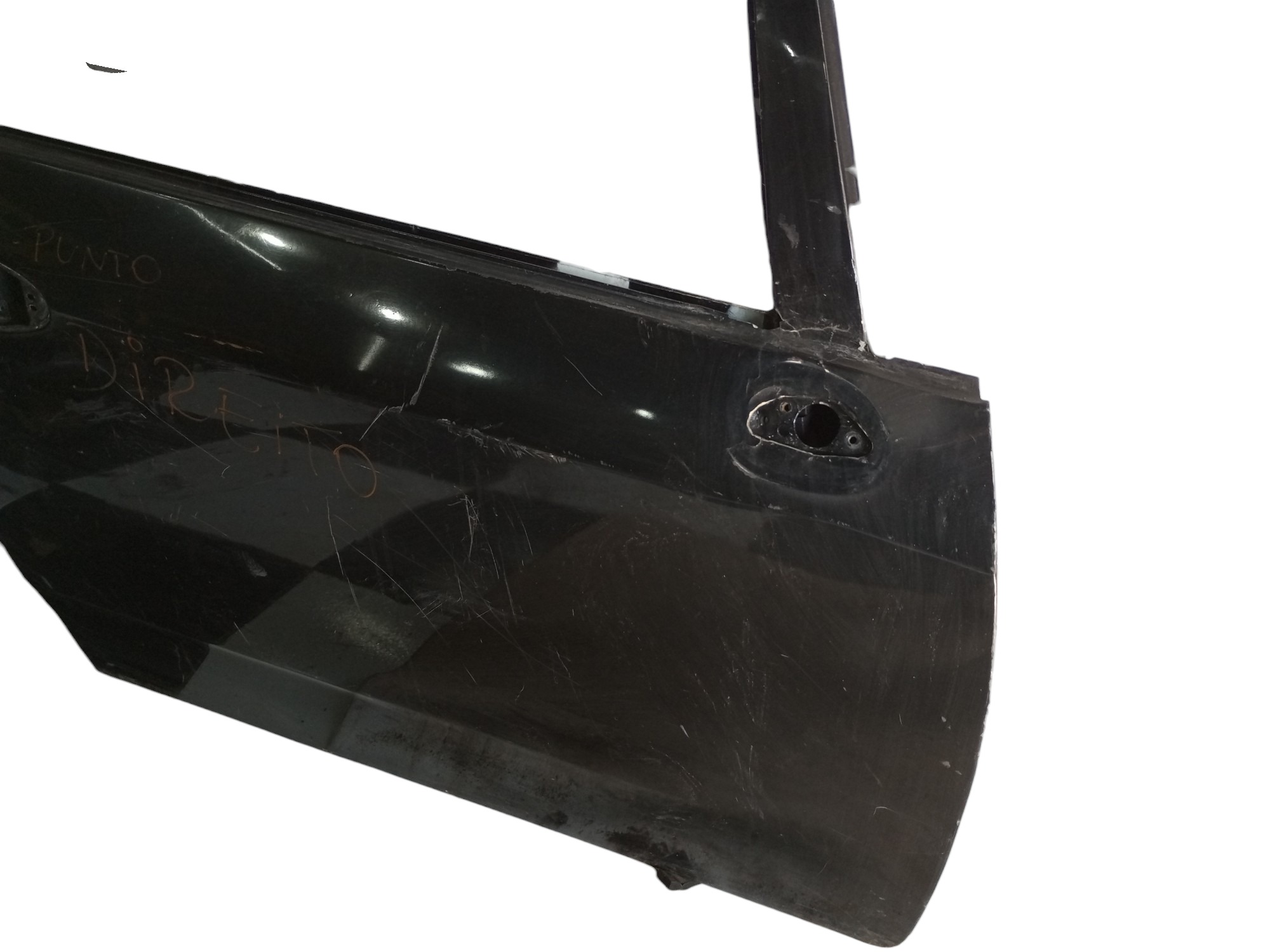 Porta Fiat Punto 2008 2010 2012 2014 2016 Dianteira Direita Dianteira Direita Preto 7