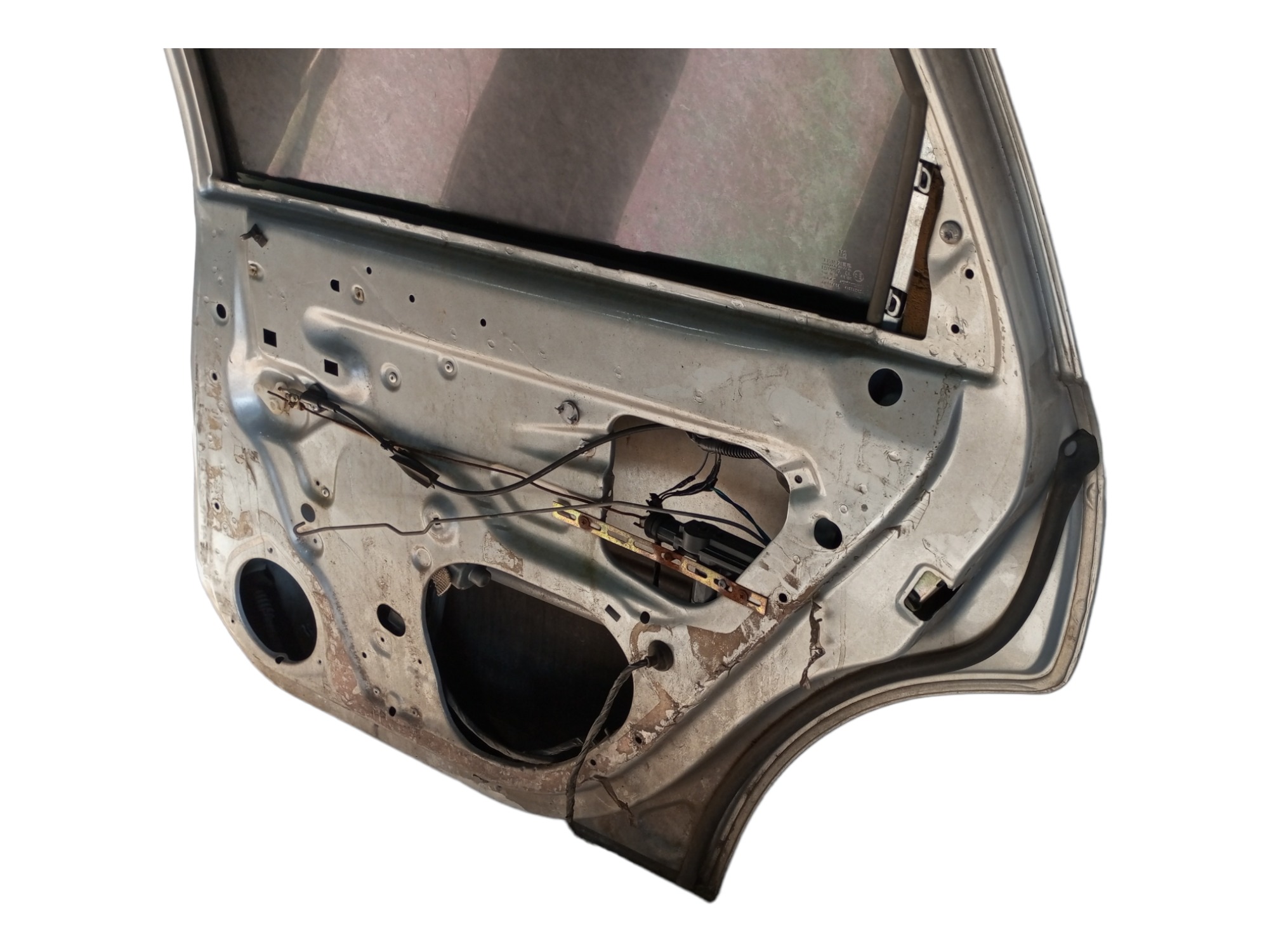 Porta Vectra 2000 2002 2004 2006 Traseira Direita Chevrolet Traseira Direita Prata 9