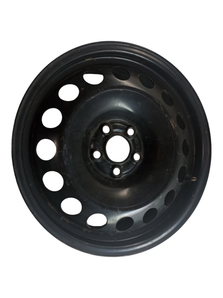 Roda Ferro Aro 15 5 Furos Volkswagen Golf Fox Polo 2003 2011 4