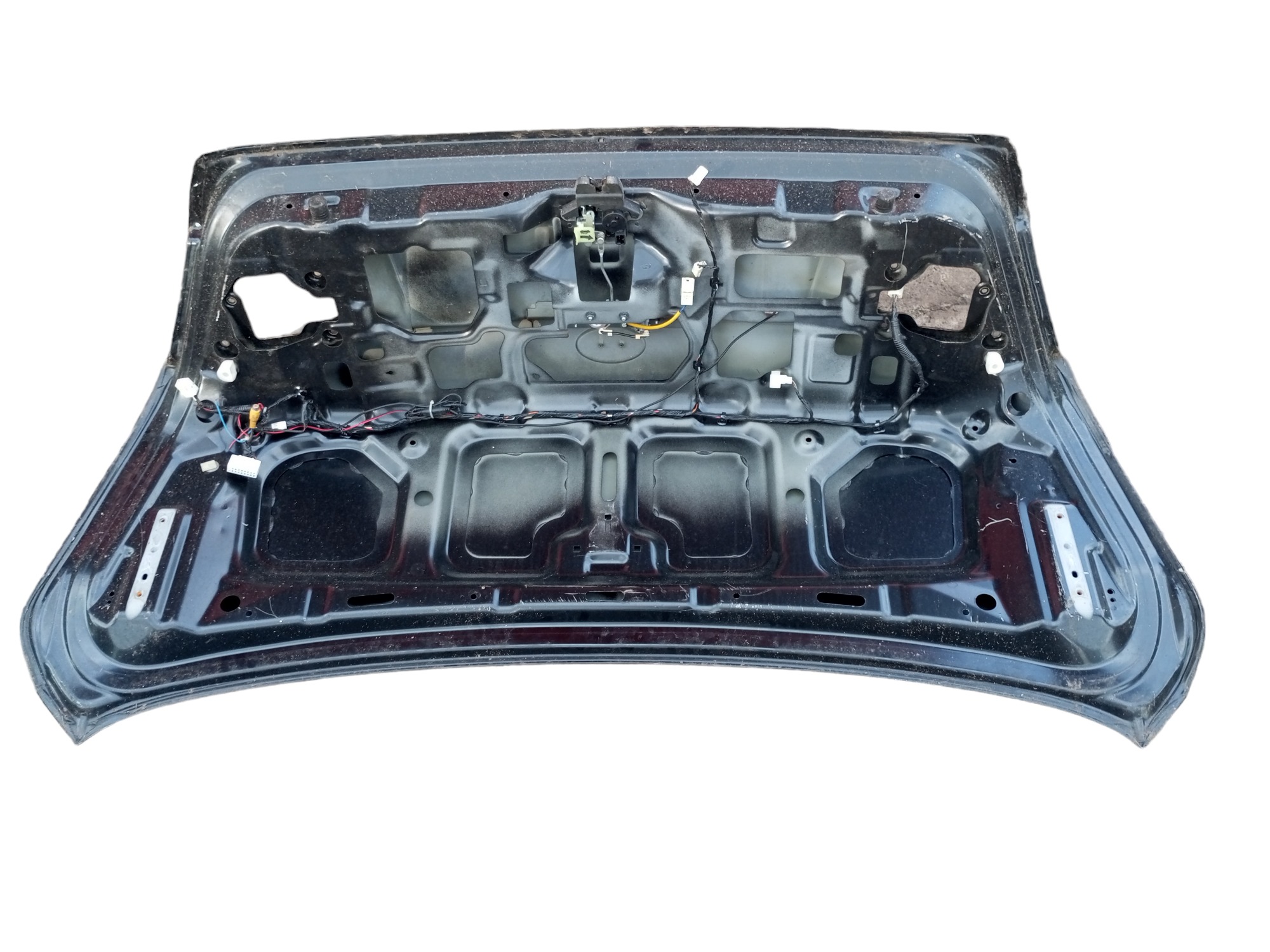 Tampao Tampa Traseira Hyundai Azera 2008 2009 Porta Malas  Preto 6