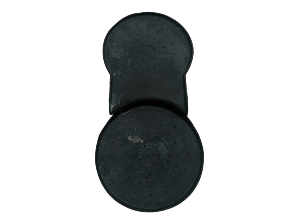Tapete Porta Copos Chery Cielo 2010 2011 2012 Borracha  Preta