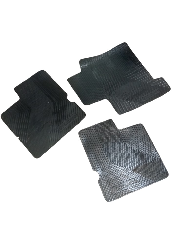 Kit Tapete Renault Logan 2008 2009 2010 2011 2012 Traseiro Preto 4
