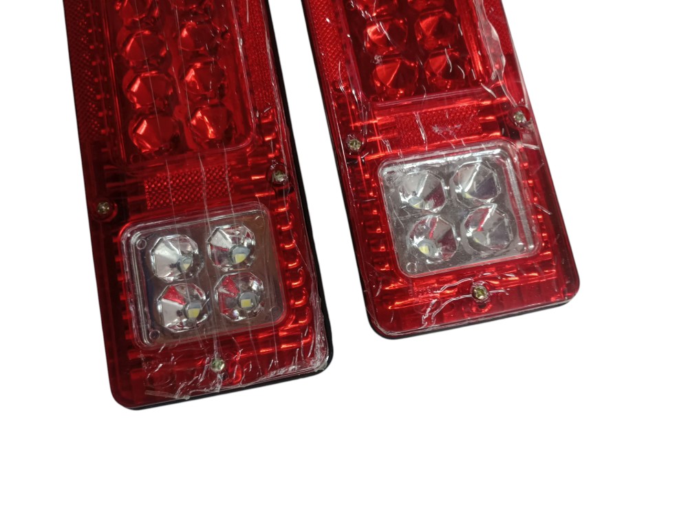Par Laterna Led Caminhao Hr 1113 2013 Traseira Direito Vermelho 5