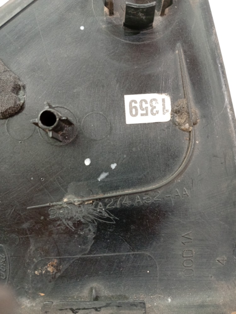 Acabamento Porta Ford Escort Zetec 97 2002 Traseiro Direito Preto 4