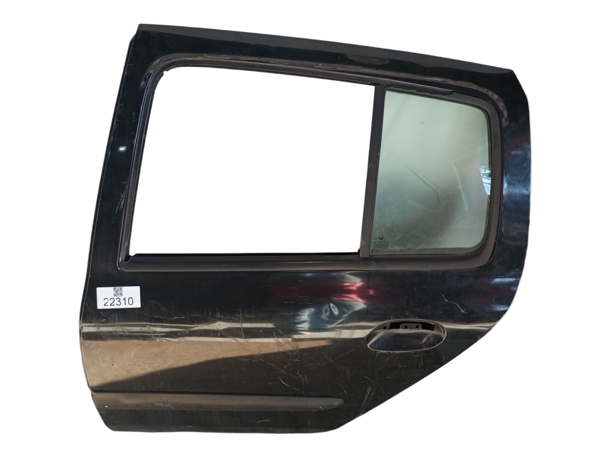 Porta Clio 2007 2008 2009 2010 Traseira Esquerda Renault Traseira Esquerda Preto 1