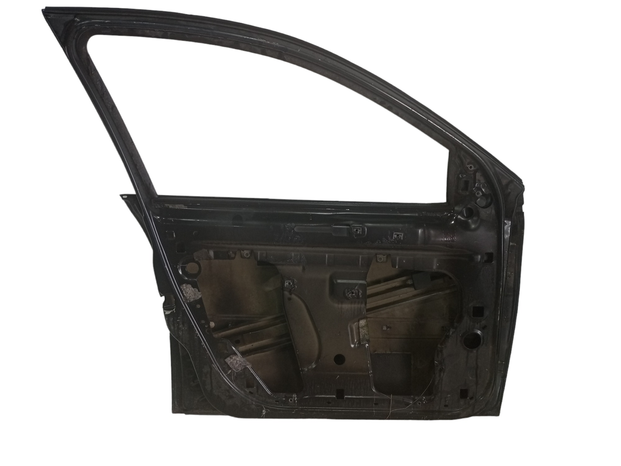 Porta Renault Megane 2007 2008 2009 2011 Dianteira Esquerda Dianteira Esquerda Preto 8