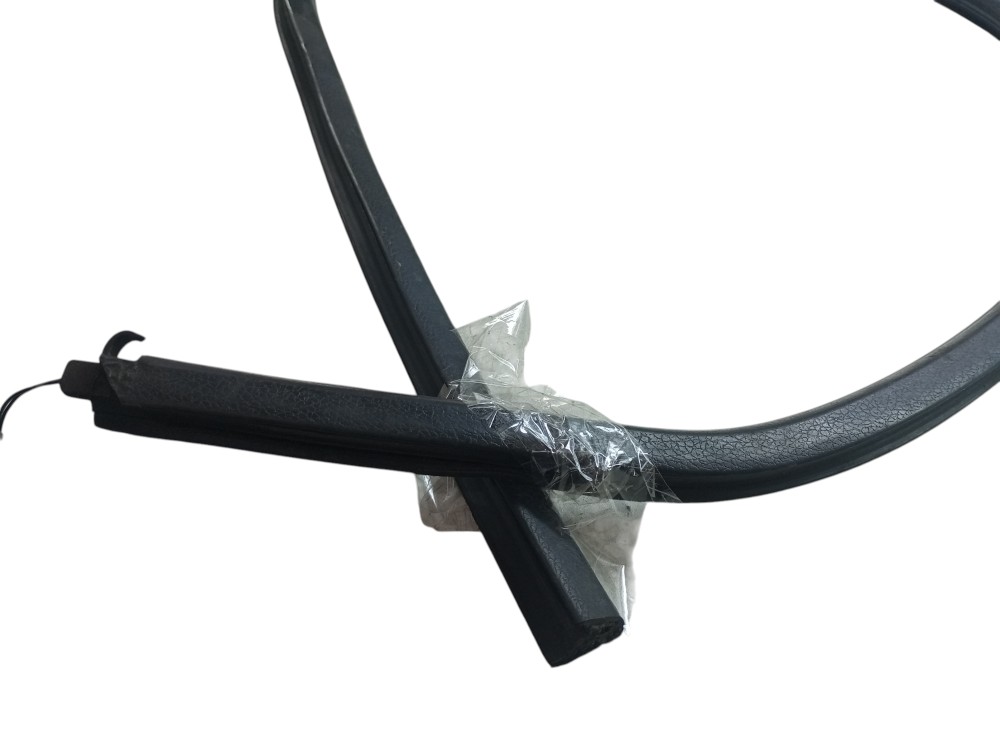 Borracha Vidro Stilo 2003 2007 2011 Dianteiro Esquerdo Fiat Preto 5