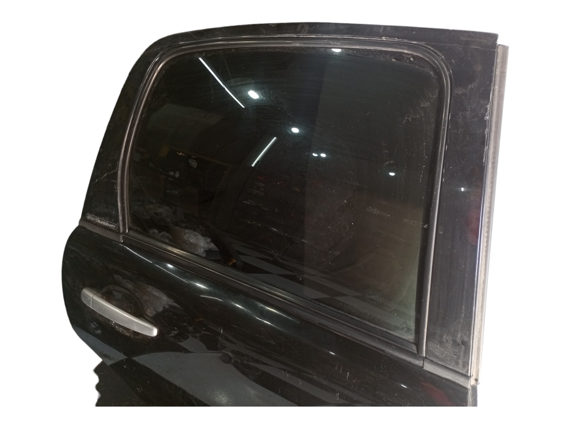 Porta Citroen C3 2003 2006 2009 2012 Traseira Direita Traseira Direita Preto 2