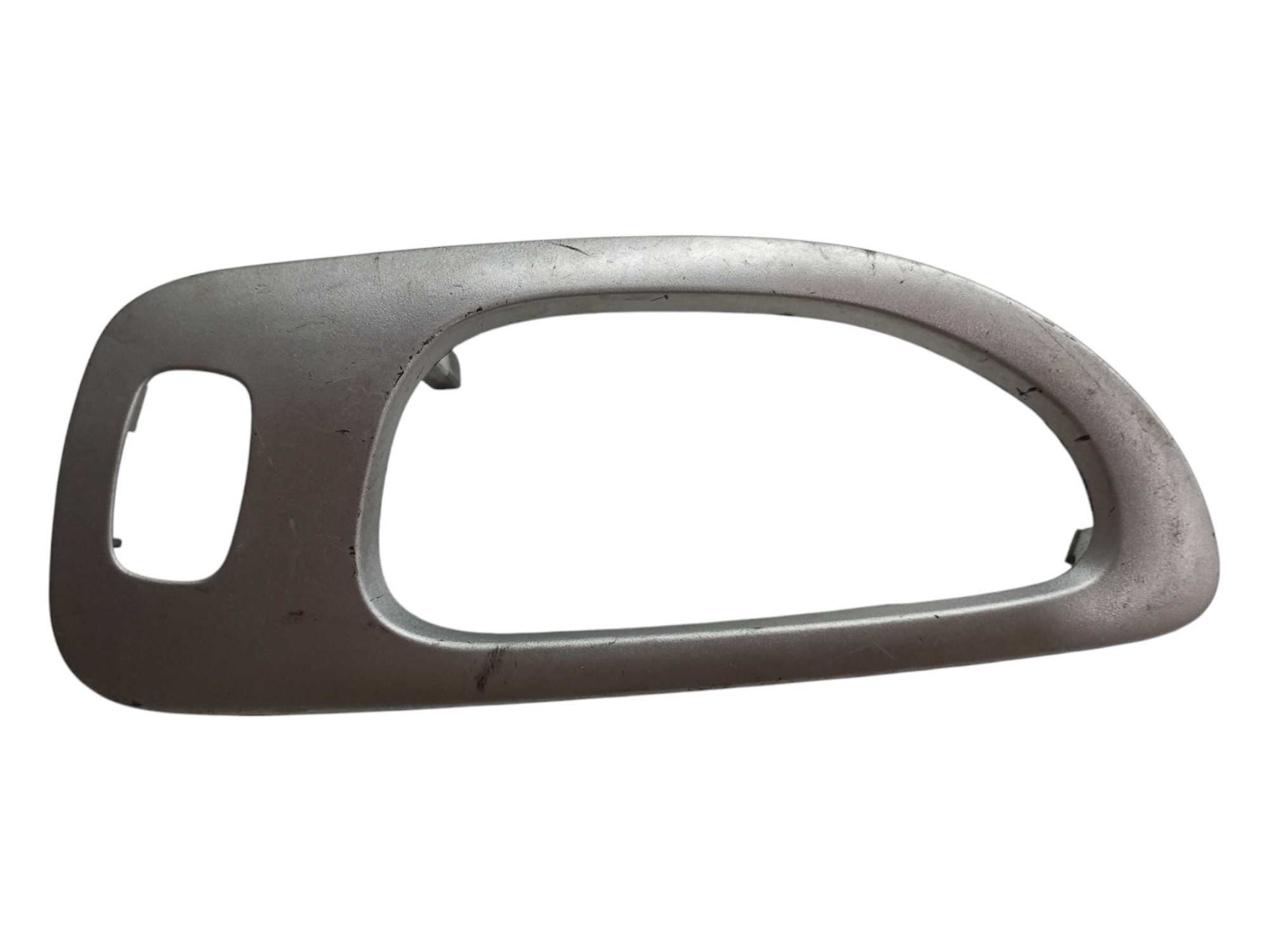 Moldura Macaneta Peugeot 307 2006 2012 Traseira Esquerda Cinza Traseira 1
