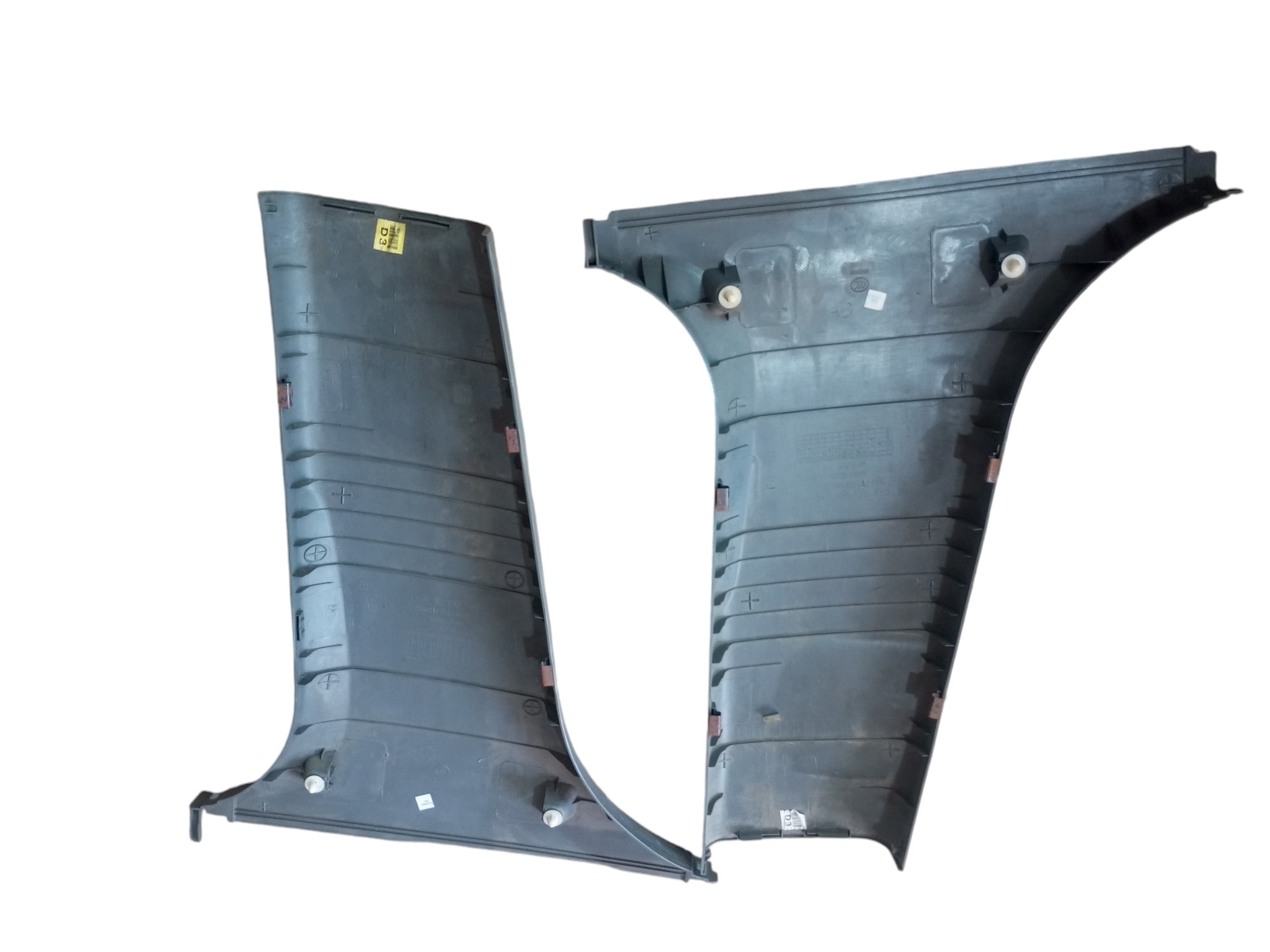 Moldura Coluna Inferior Central Hyundai Azera 2008 2009 Par 6