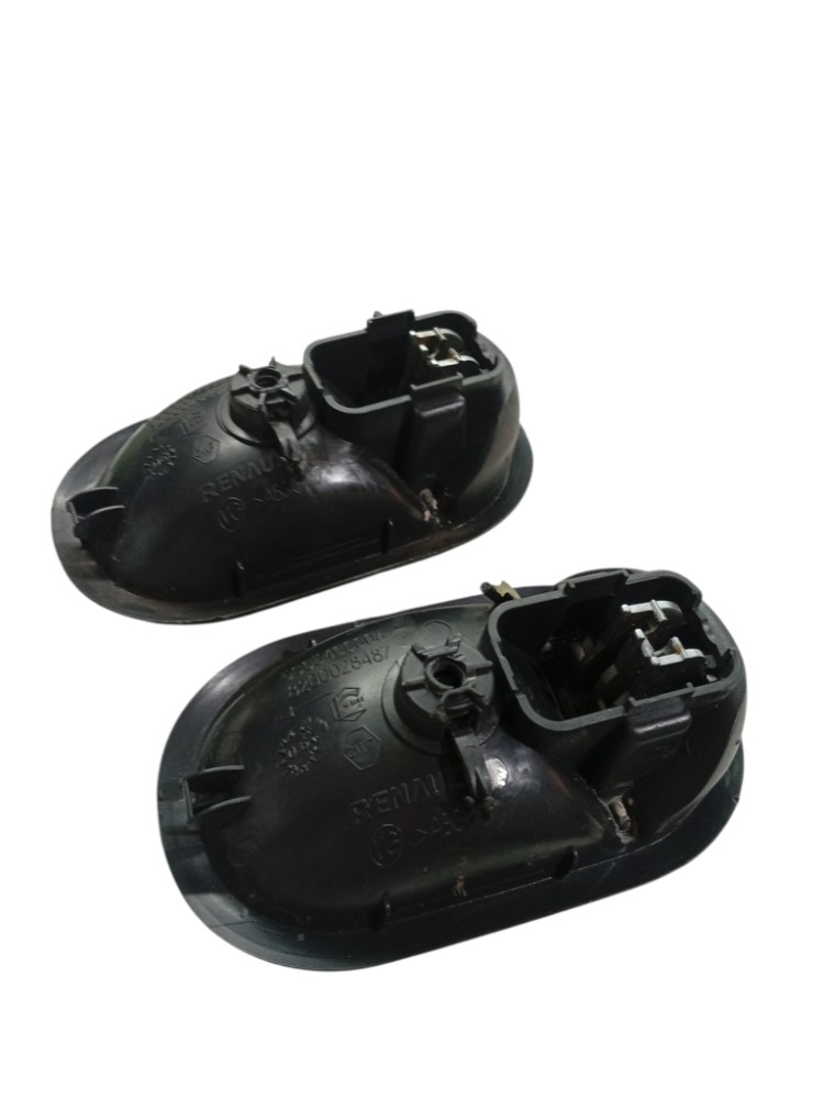 Mancaneta Interna Renault Megane Scenic 2007 Par Esquerda Preto Dianteira 5