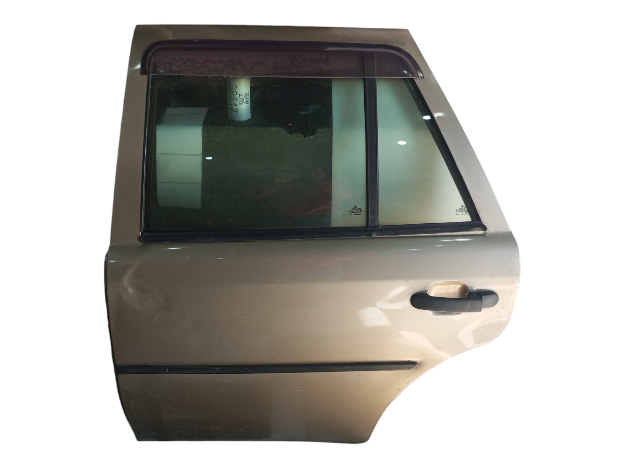 Porta Gol G3 G4 Parati 99 2002 2005 2007 Traseira Esquerda  Traseira Esquerda Bege