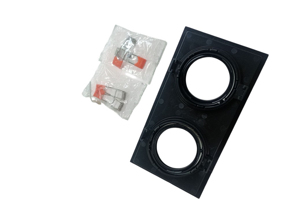 Kit Spot Embutir Duplo Recuado Retangular Ar70 Ajustavel 7