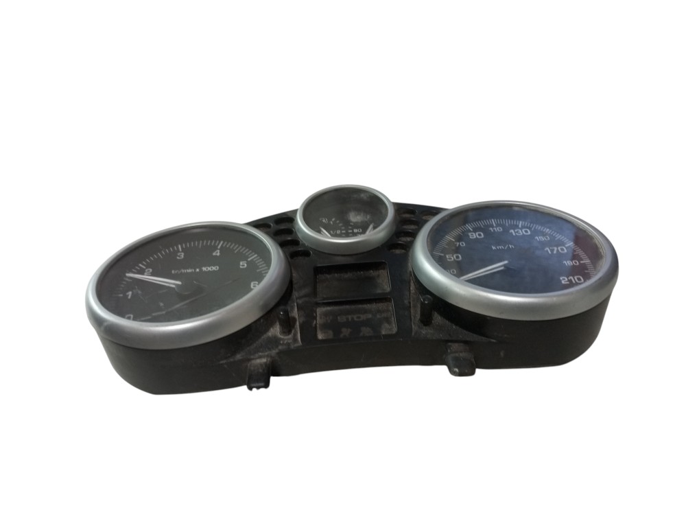 Painel Instrumento Central Peugeot 207 Passion 1.4 2008 2009 Preto 3