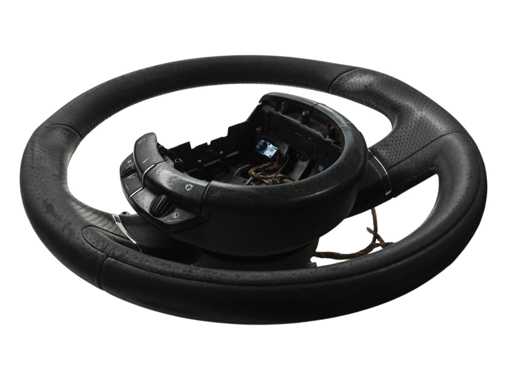Volante Direcao Citroen C4 Pallas 2008 2009 2010 2011 2012 Preto 5