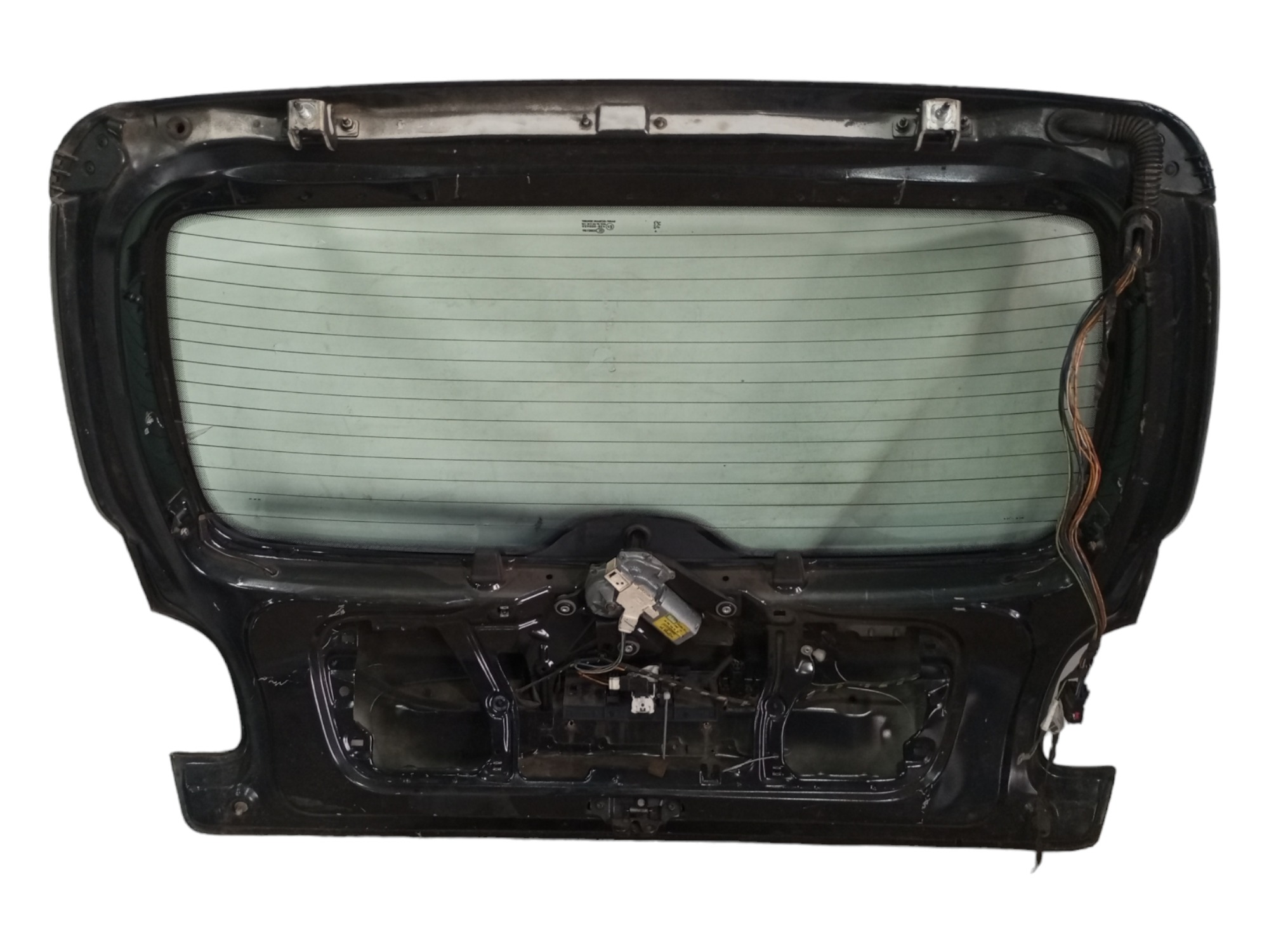 Tampao Tampa Traseira Peugeot 206 99 2002 2003 2006 2009  Preto 9