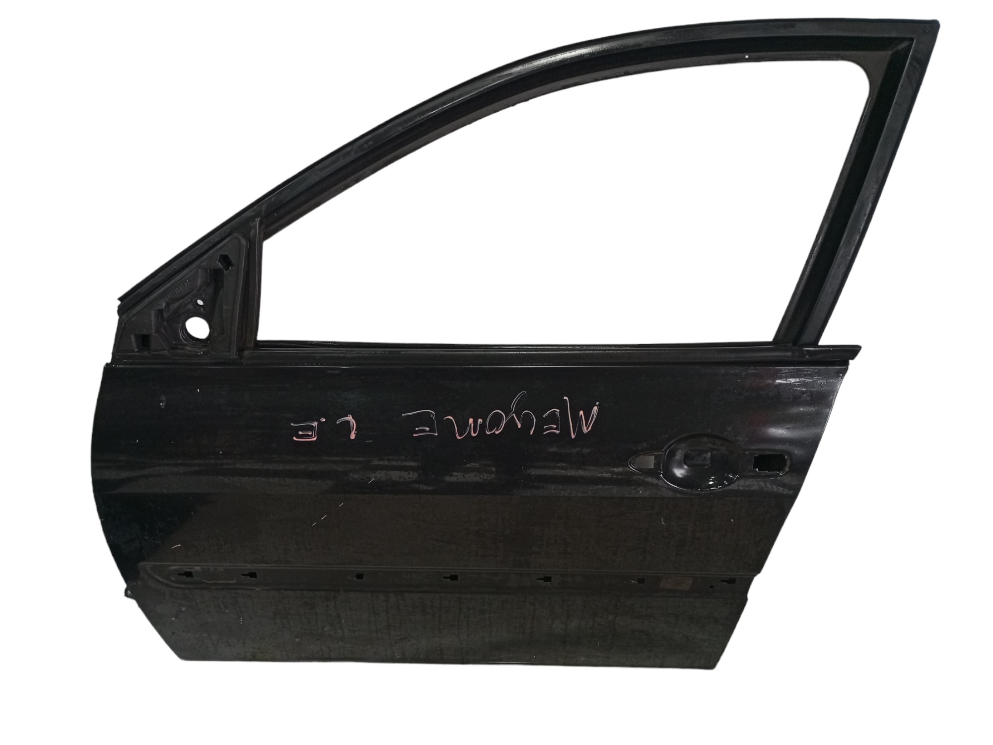 Porta Megane 2007 2008 2009 2010 2011 Dianteira Esquerda  Dianteira Esquerda Preto 1